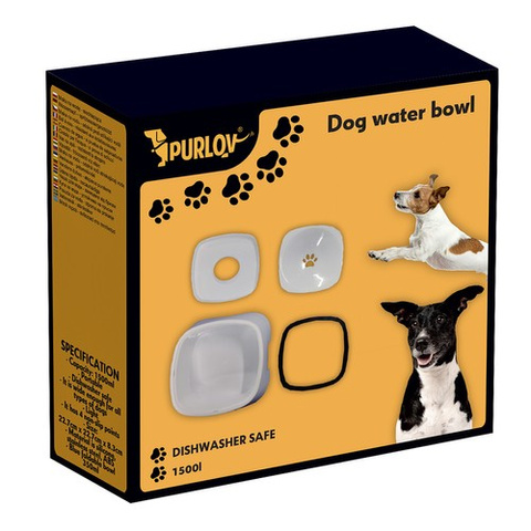 Water bowls - set of 2 Purlov 24342