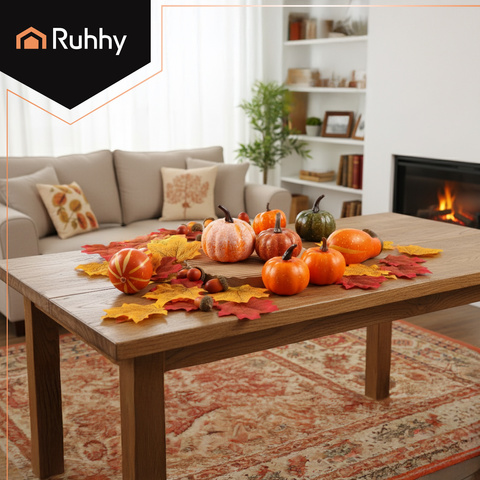 Décoration d'automne - 50 pièces. Ruhhy 26571