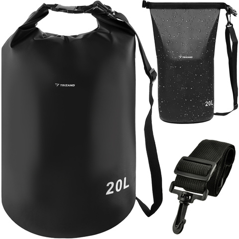 Wasserdichte Tasche 20L schwarz 23566