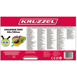 Children's tent - Kruzzel caterpillar 23926