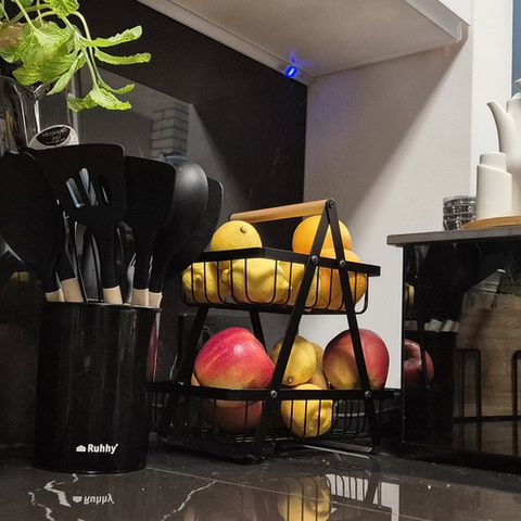 Ruhhy 24265 two-tier fruit/vegetable basket