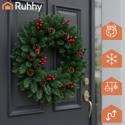 Christmas tree garland 1m Ruhhy 22327