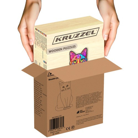 Holzpuzzle - Kruzzel Puzzle 22878