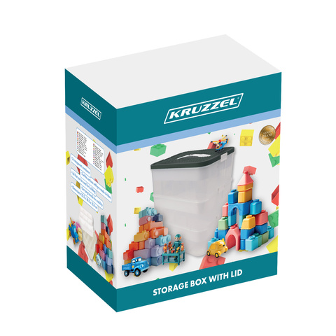Blokinė dėžė - 3 lygiai Kruzzel 25757