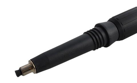 Schwarze Trekkingstöcke + Zubehör - 2er-Set