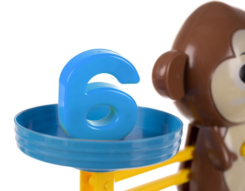 Educational game monkey - scale scale