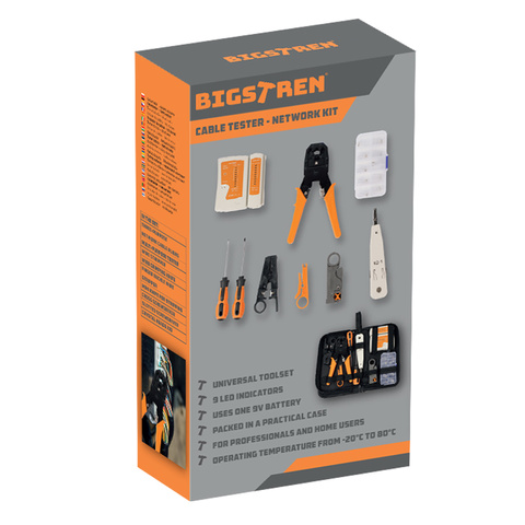 Cable Tester - Bigstreen 25835 Network Kit