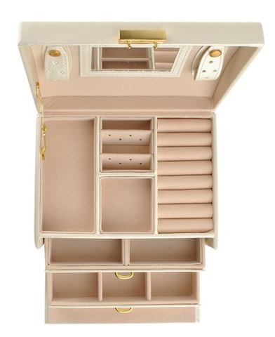 Jewelry box/case - beige