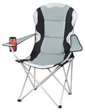 Black and gray fishing chair