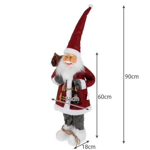 Santa Claus - Vánoční figurka 60cm Ruhhy 22354