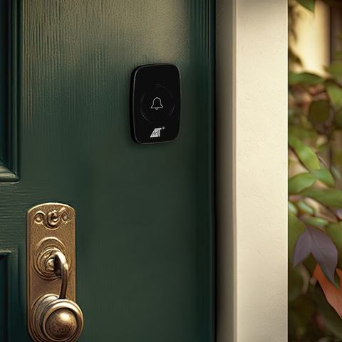 Wireless doorbell black Malatec 21803