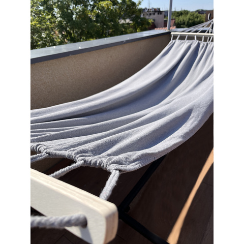 Gartenhängematte 200x150cm Gardlov mit Gestell 25466