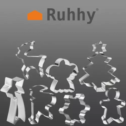 Weihnachtsformen - 7 Stück Ruhhy 20423