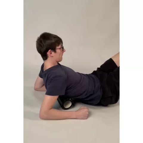 Yoga roller - massage roller (black) 23570