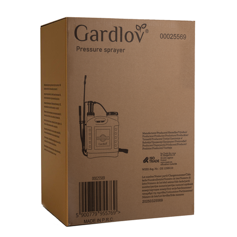 Hand pressure sprayer 16L Gardlov 25569