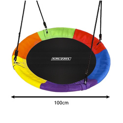 Huśtawka bocianie gniazdo 100cm Kruzzel 25285