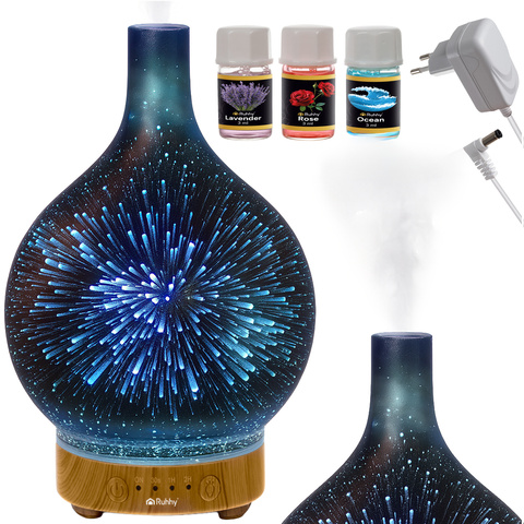 Diffuseur d&#39;arômes-humidificateur 200 ml Ruhhy 26682