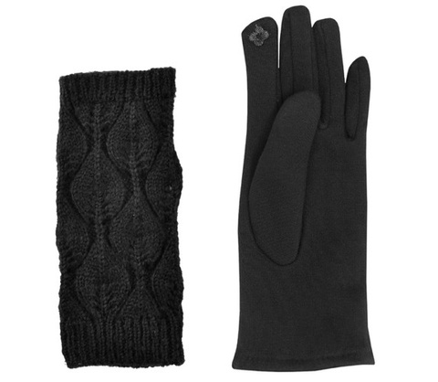 R6413 Touch-Handschuhe – schwarz