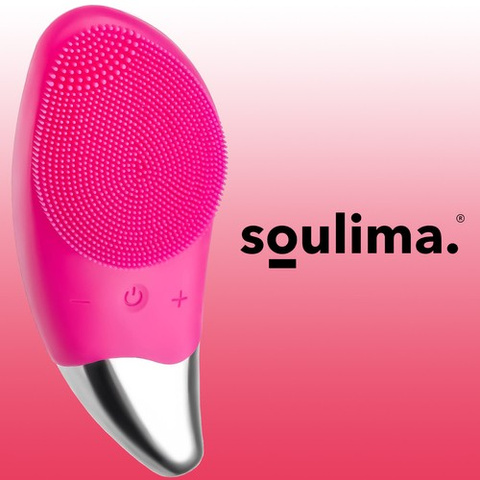 Sonic facial brush/massage brush