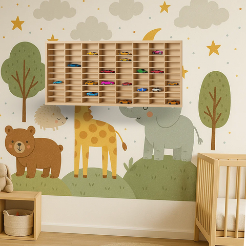 Étagère en bois pour voitures - Camion Kruzzel 26582