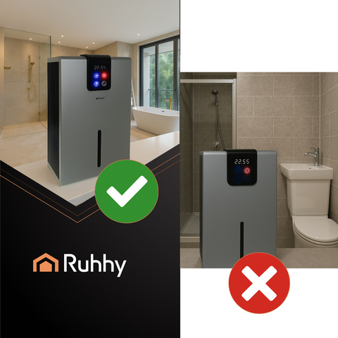 Osuszacz powietrza srebrny Ruhhy 26496