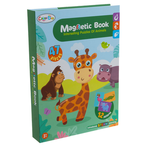 Magnetic puzzle - animals