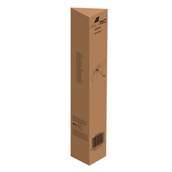 Průhledný bílý deštník