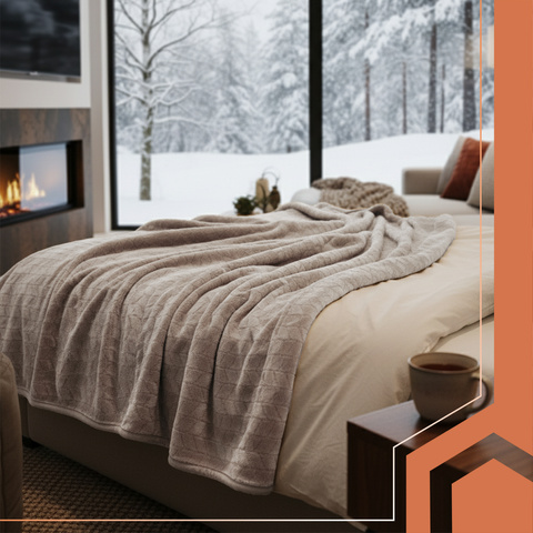 Electric blanket mat 180x130cm beige Ruhhy 26224