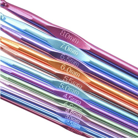 Crochet hook set 12pcs.
