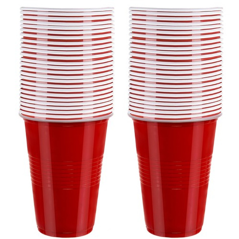 Jeu de Beer Pong - 50 tasses Ruhhy 21232