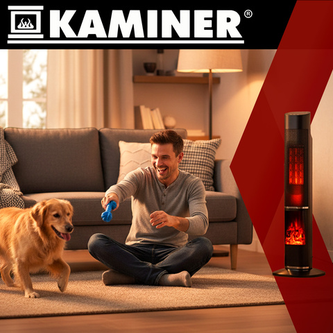 Chauffage à effet de flamme Ignisse Kaminer 26401