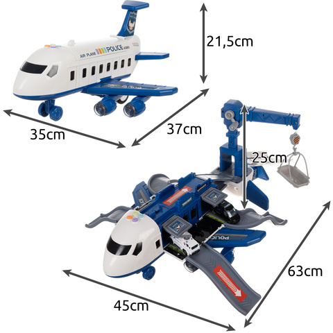 Folding police plane - parking lot 26680