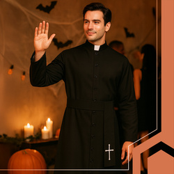 Ruhha&#39;s Halloween Priest Costume 26174