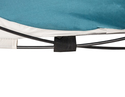 Beach tent 145x100x70cm - turquoise - white