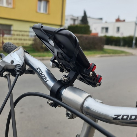 Fahrrad-Telefonhalter mit Gummiband U18313