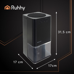 Black Ruhhy 26494 air dehumidifier