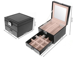 Jewelry box - black K8898 Beautylushh