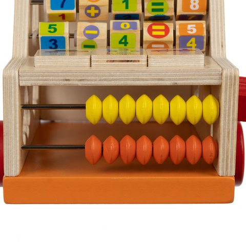 Wooden car sorter Kruzzel 22652