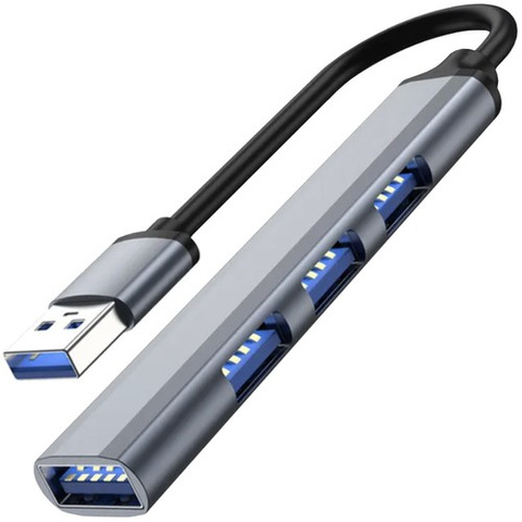 USB HUB – 4 prievadai 3.0 + 2.0 Izoxis 21940