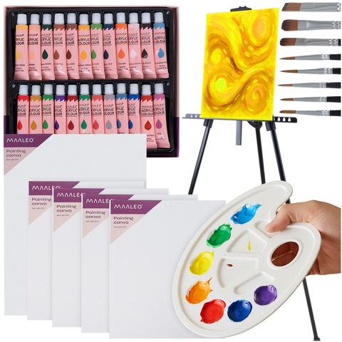 Coffret de peinture créative 41 pièces Maaleo 26800
