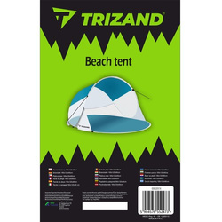 Beach tent 190x120x90cm Trizand 20974