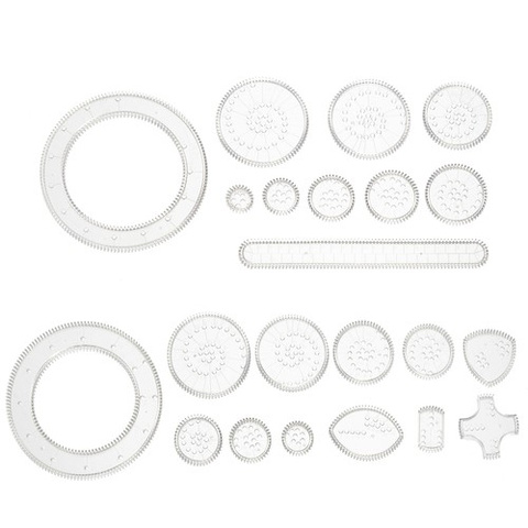 Drawing set - spirograph Maaleo 24346