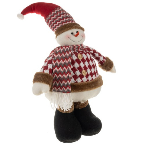 Bonhomme de neige de Noël - télescopique 105cm Ruhhy 22341 