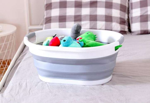 Bowl - foldable laundry basket