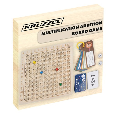 Table de multiplication - jeu de société Kruzzel 24639