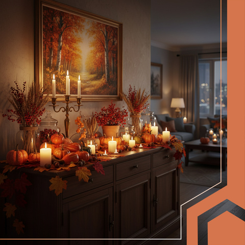 Décoration d'automne - 50 pièces. Ruhhy 26571