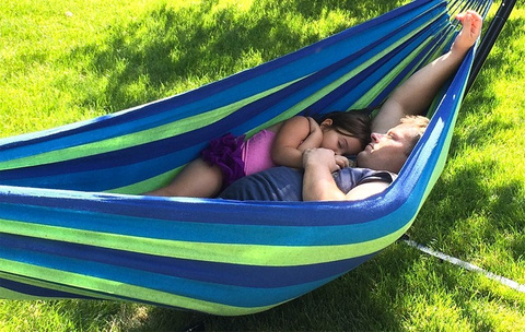 Hammock without spreader bars Iso Trade multicolour 150 kg 240 x 150