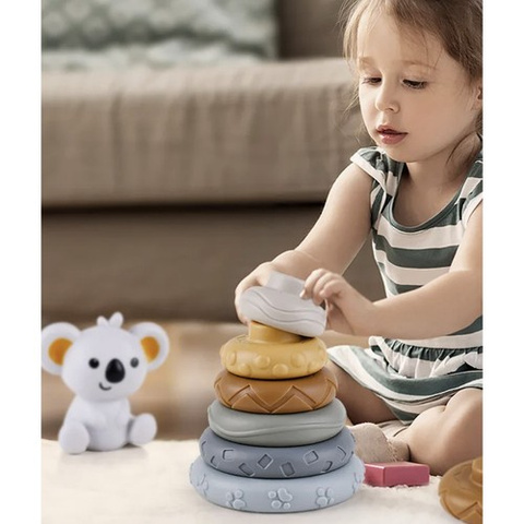 Soft sensory blocks - 13 pcs Kruzzel 24812