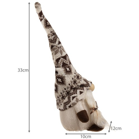 Standing gnome gray - LED light 23754