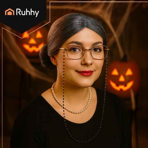 Костюм бабушки из 5 предметов Ruhhy 26149